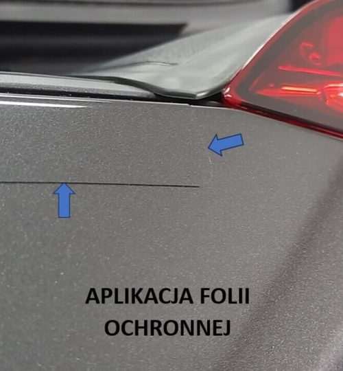Folia ochronna PPF Aplikacja w Auto Detailing BIG TOY STUDIO Kraków