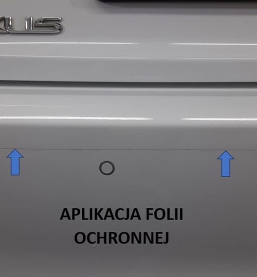 Folia ochronna PPF Aplikacja na bagażnik w Auto Detailing BIG TOY STUDIO Kraków
