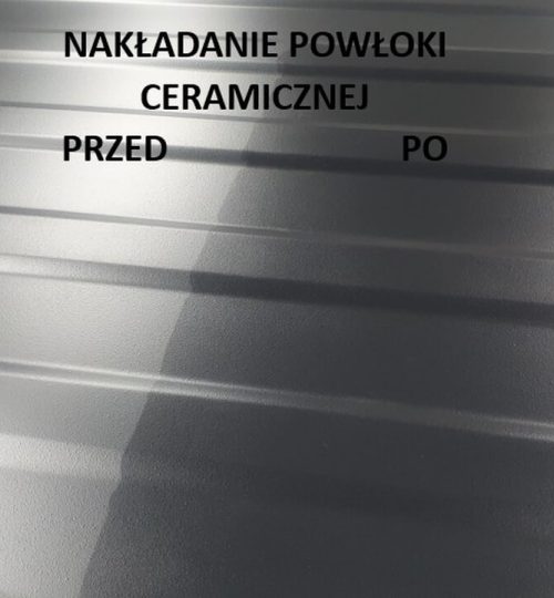 Aplikacja powłoka ceramiczna na dach w Auto Detailing BIG TOY STUDIO Kraków