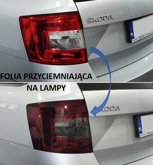 Folia ochronna PPF Przyciemniająca Lampy tylne w Auto Detailing BIG TOY STUDIO Kraków