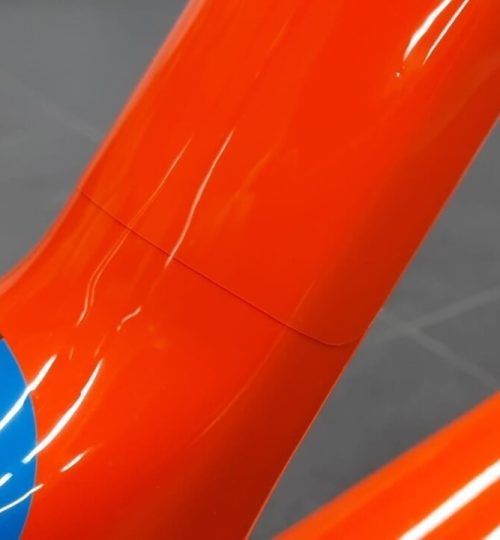 Folia ochronna PPF rama roweru w Auto Detailing BIG TOY STUDIO Kraków Bike 01