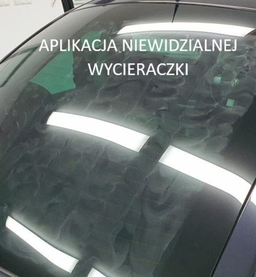 Hydrofobizacja szyb w Auto Detailing BIG TOY STUDIO Kraków