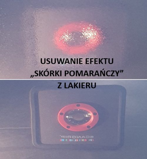 Po powtórnym lakierowaniu korekta lakieru w Auto Detailing BIG TOY STUDIO Kraków