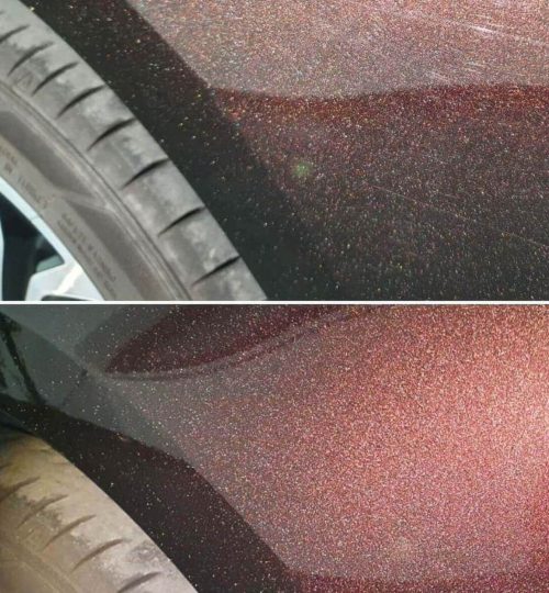 Likwidacja pojedynczych rys z karoserii w Auto Detailing BIG TOY STUDIO Kraków