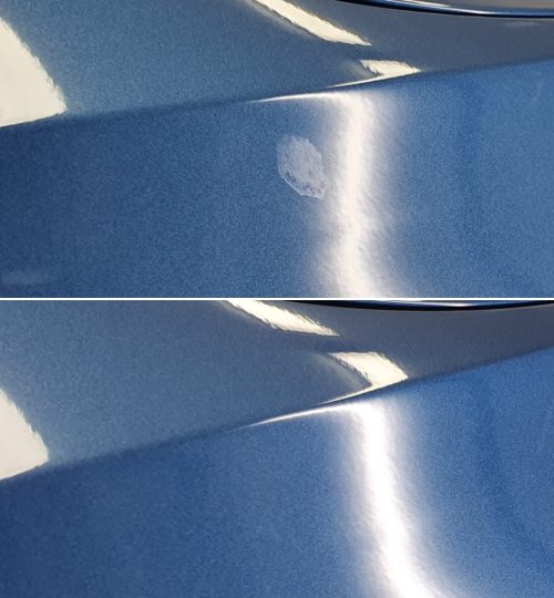 Naprawa przebarwienia na lakierze w Auto Detailing BIG TOY STUDIO Kraków