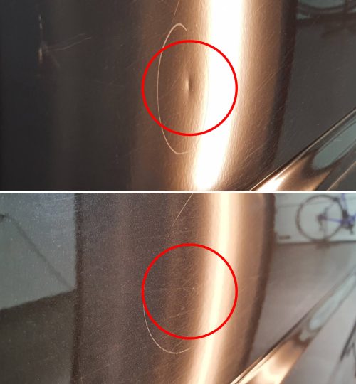 Naprawa wgnieceń bez lakierowania w Auto Detailing BIG TOY STUDIO Kraków