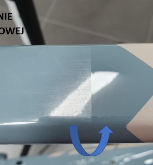 Odnawianie lakieru ramy roweru w Auto Detailing BIG TOY STUDIO Kraków Bike
