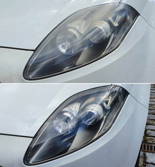 Odnawianie lamp przednich w Auto Detailing BIG TOY STUDIO Kraków