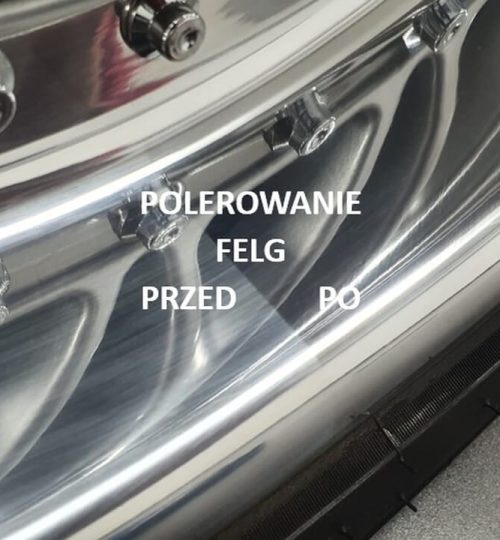 Polerowanie felgi w Auto Detailing BIG TOY STUDIO Kraków