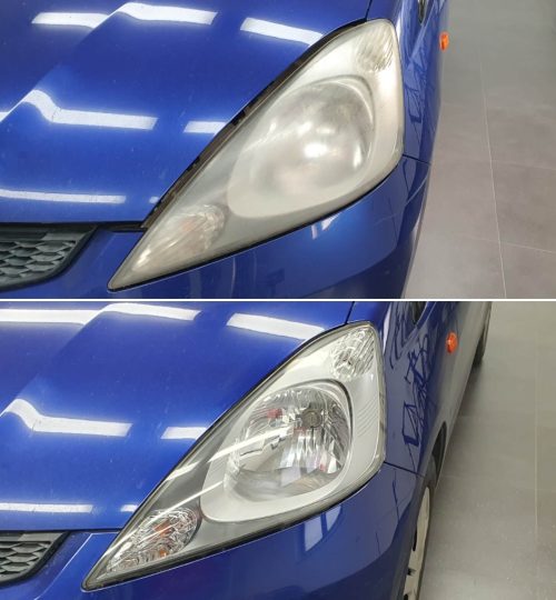 Polerowanie reflektorów w Auto Detailing BIG TOY STUDIO Kraków