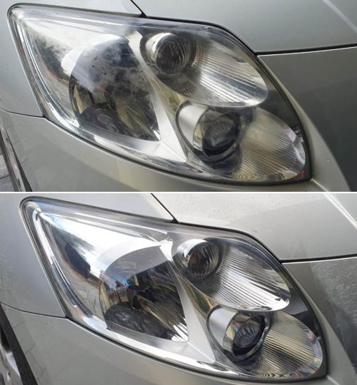 Renowacja lamp przednich w Auto Detailing BIG TOY STUDIO Kraków