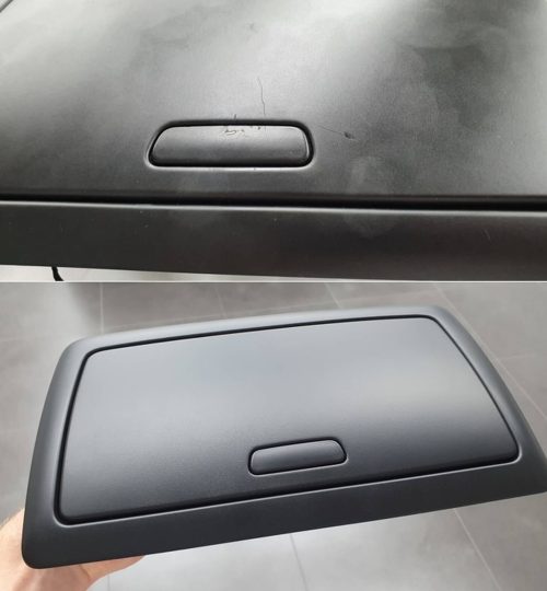 Renowacja wnętrza schowek w Auto Detailing BIG TOY STUDIO Kraków
