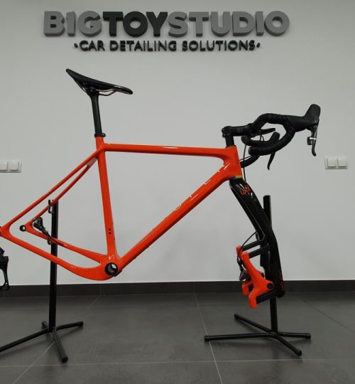 Rama roweru w Auto Detailing BIG TOY STUDIO Kraków Bike Foto 09