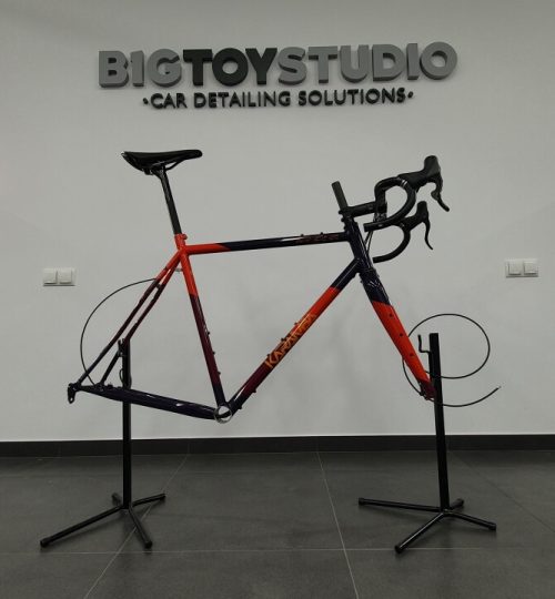 Rama roweru w Auto Detailing BIG TOY STUDIO Kraków Bike Foto 15