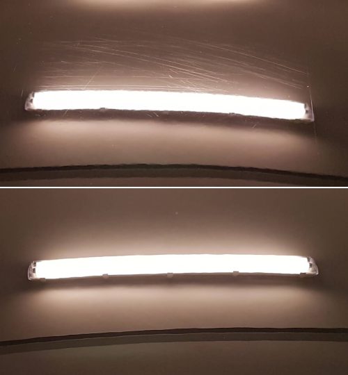 Usuwanie rys z lakieru na dachu pojazdu w Auto Detailing BIG TOY STUDIO Kraków