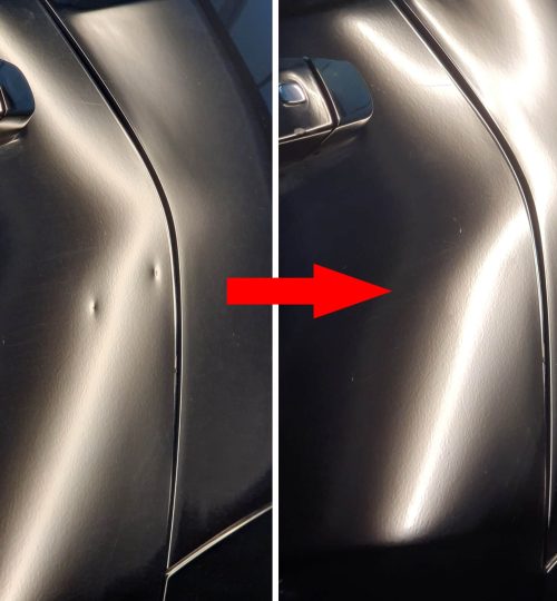 Usuwanie wgnieceń bez lakierowania w Auto Detailing BIG TOY STUDIO Kraków